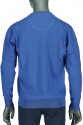 REPABLO modrý společenský svetr s večkovým výstřihem